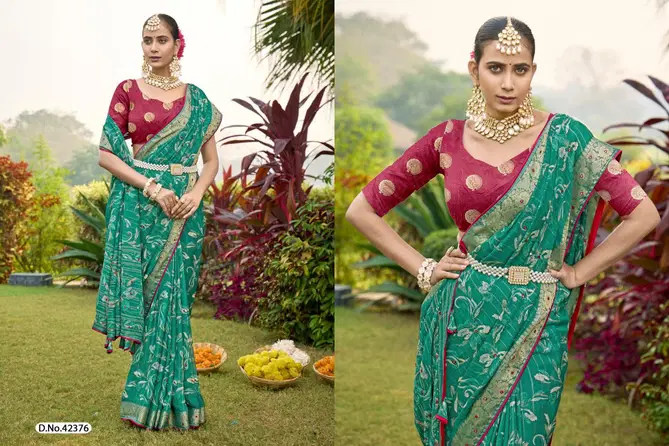 Punita 2 By 5D Designer Fancy Wedding Wear Sarees Wholesale Market